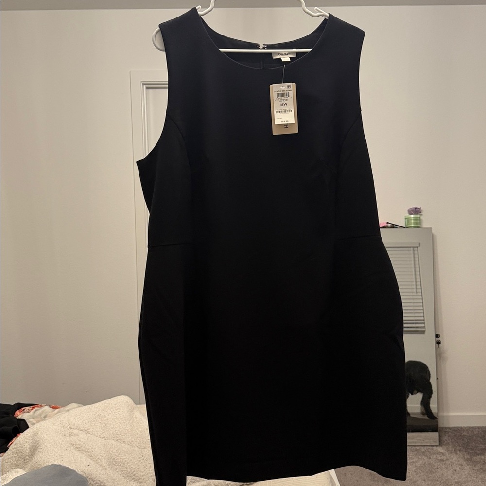 Elegant Black Sleeveless Dress